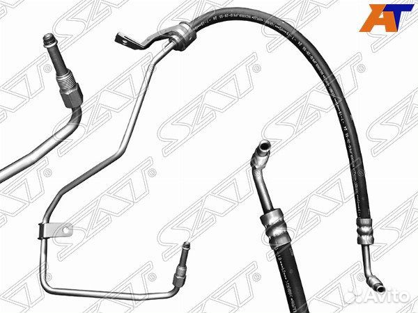 Шланг гур ssangyong kyron