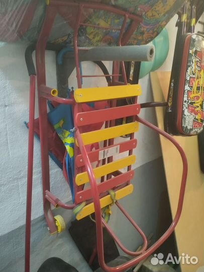 Детские санки с колесами