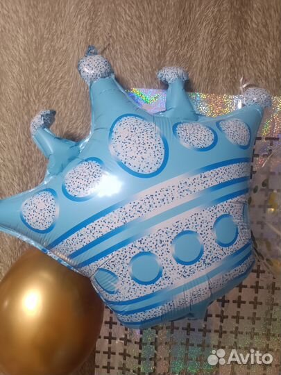 Цифра 3 шары фольгированные