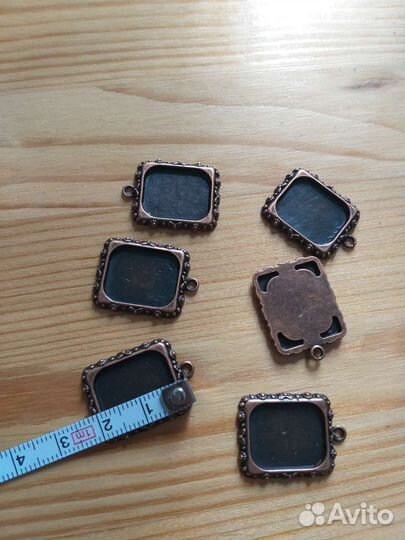 Подвески с рамкой фурнитура для бижутерии