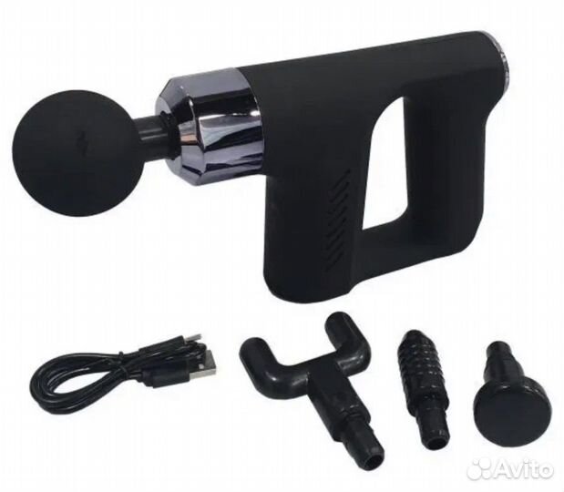 Массажер фасциальный, перкуссионный пистолет новый