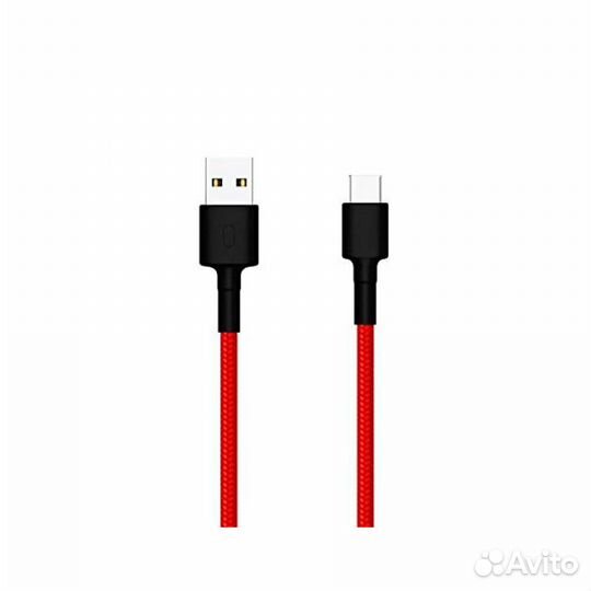 Кабель Mi Braided USB Type-C Cable 100см Red SJX10