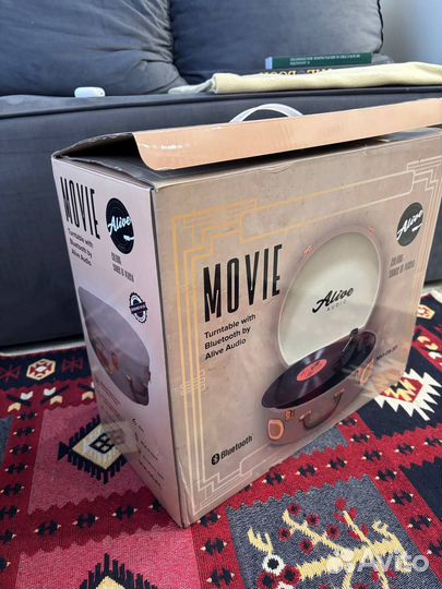 Виниловый проигрыватель Alive