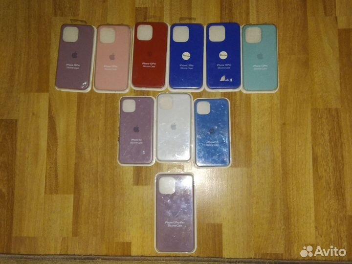 Силиконовые чехлы на iPhone 13