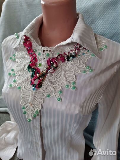 Продам кружевные воротнички с отделкой