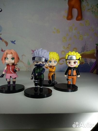 Фигурки из мультика Наруто