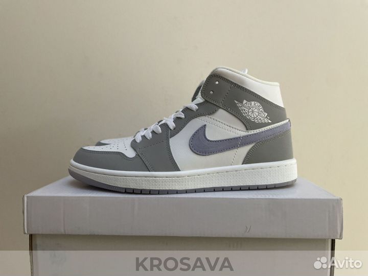 Nike Air Jordan 1 Wolf Grey Aluminum Lux