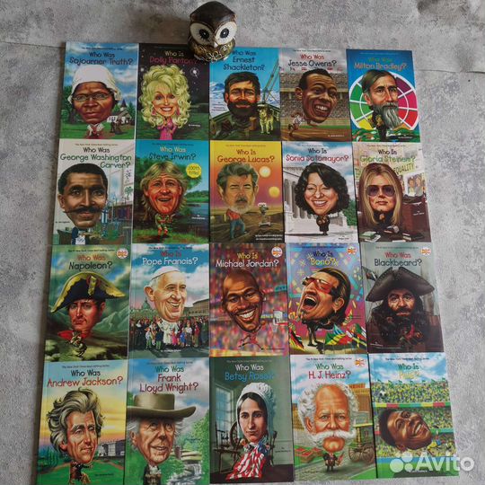 Серия из 160 книг на английском : Who was