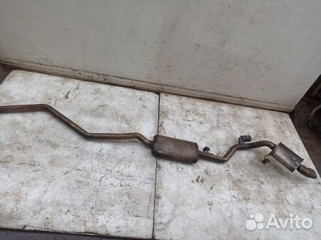 Глушитель в сборе бмв 1 E81/E87