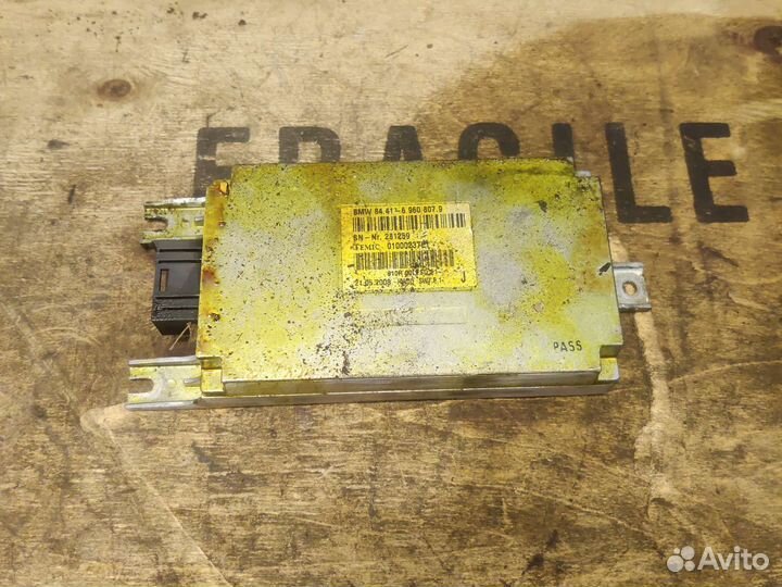 Эбу системы голосовых сообщений BMW E66 LCI