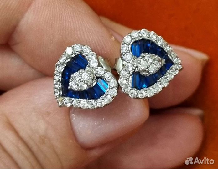 Серебряные серьги