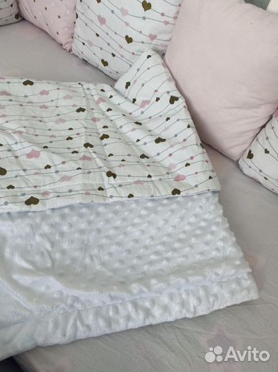 Бортики в детскую кроватку