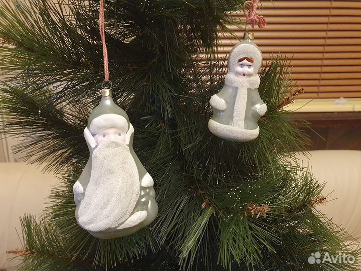 Новогодние игрушки СССР 1950-1980г