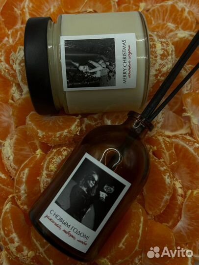 Свечи ручной работы новогодние