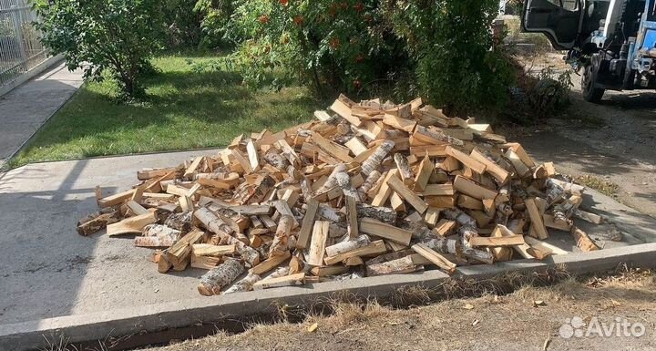 Сухие березовые дрова