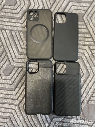 Чехол на iPhone 11 pro черный