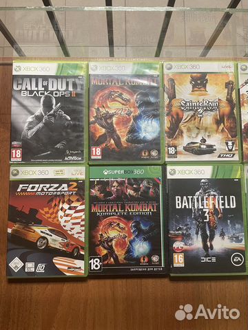 Диски на xbox 360