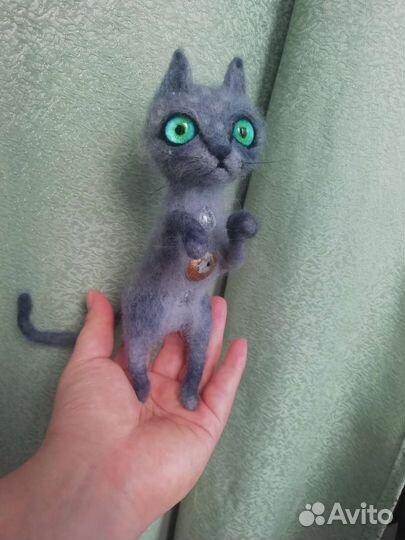 Валяный котик Талисман