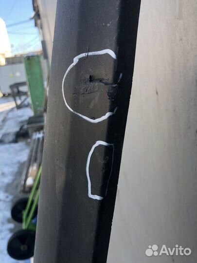 Накладка порога левая Киа Рио 4 X-Line