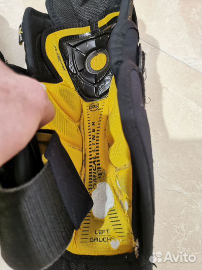 Щитки хоккейные детские Bauer Mx3 р-р. 11