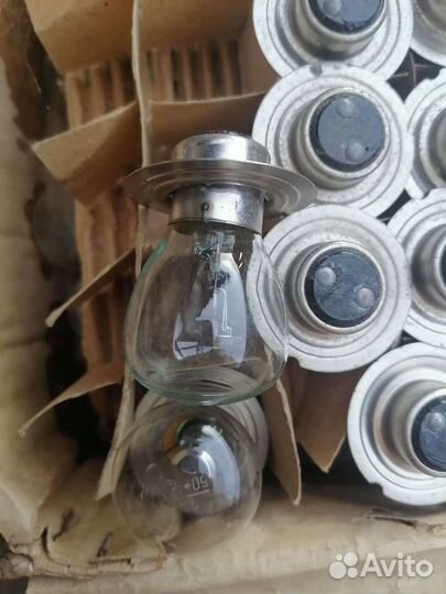 Лампа фар для советских авто 12в. 40w