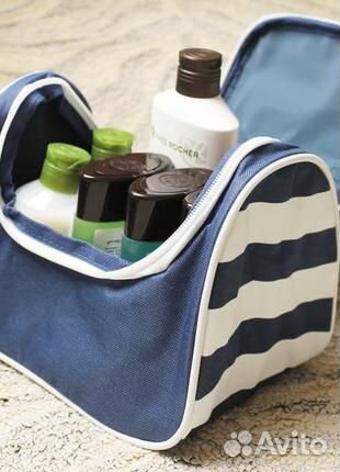 Стильная сумочка косметичка в морском стиле
