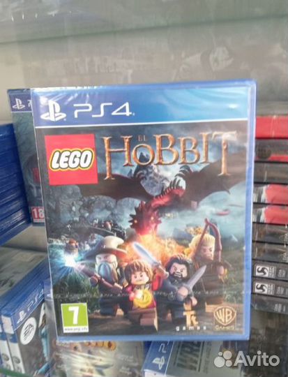 Lego Hobbit диск ps4