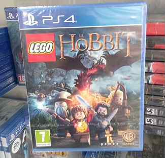 Lego Hobbit диск ps4