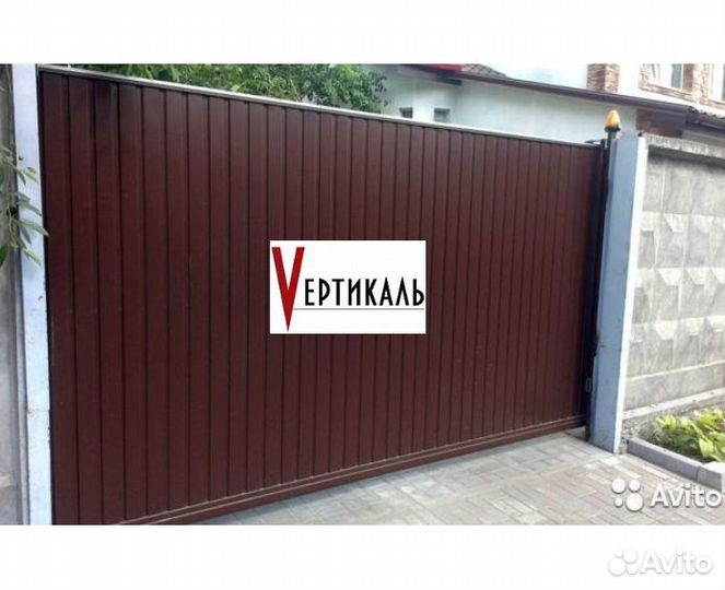 Ворота откатные 4000х2000