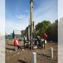 Монтаж свай 200х3000 под ключ, Ликино-Дулево