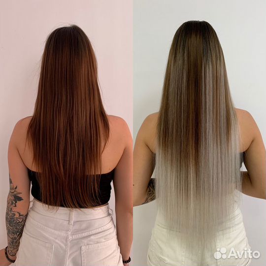 Наращивание волос