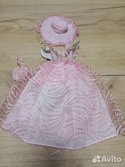 Бальное платье для Барби 90е