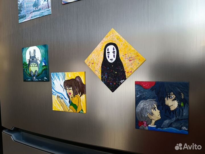 Аниме Хаяо Миядзаки магнит