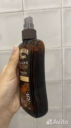 Hawaiian Tropic масло для загара 15spf