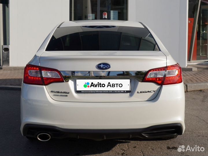 Subaru Legacy 2.5 CVT, 2019, 72 215 км