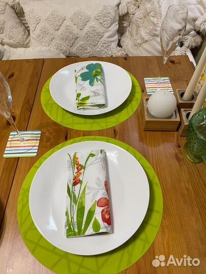 Подтарельники силиконовые Д-35см (Швеция) Duni