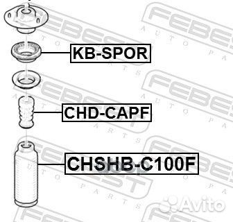 Подшипник опоры амортизатора hyundai santa FE 12