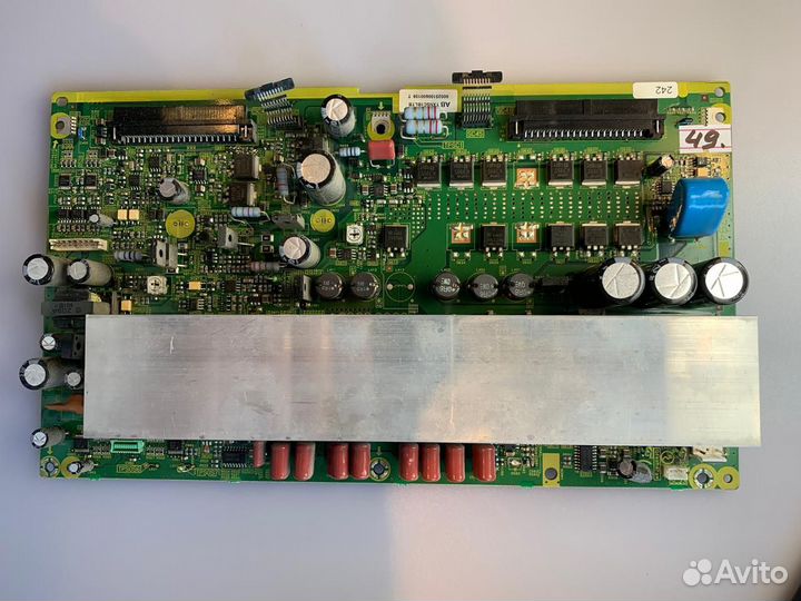 Плата(блок) питания на тв Philips Panasonic №54