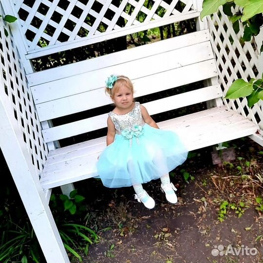 Платье для девочки 92