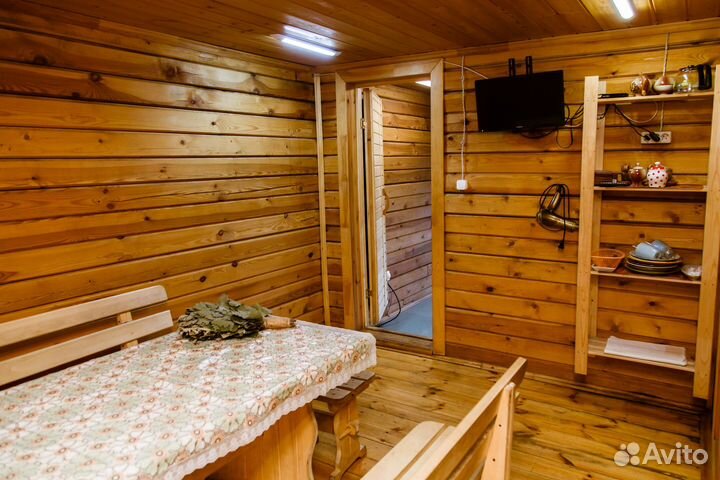 Русская баня на дровах