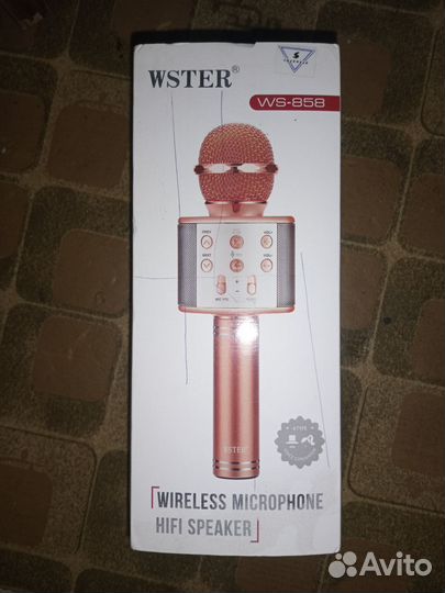 Микрофон для караоке wster WS-858