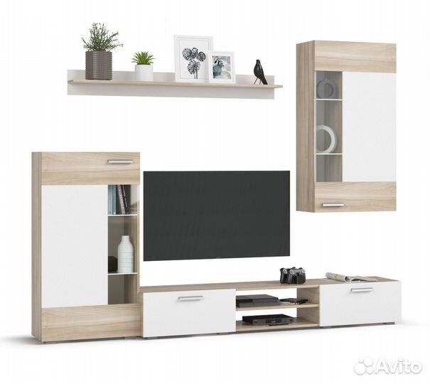 Стенка в гостиную под телевизор LUX NEW новая