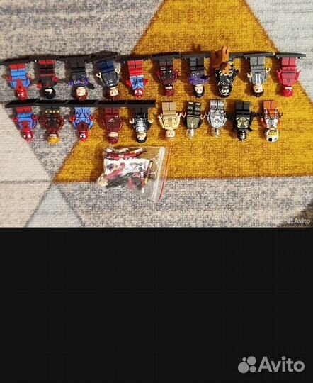 Lego марвел минифигурки