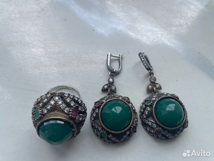 Серебряный комплект