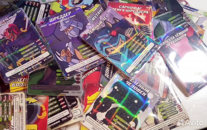 Карточки черепашки ниндзя