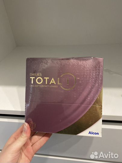 Линзы alcon dailies total