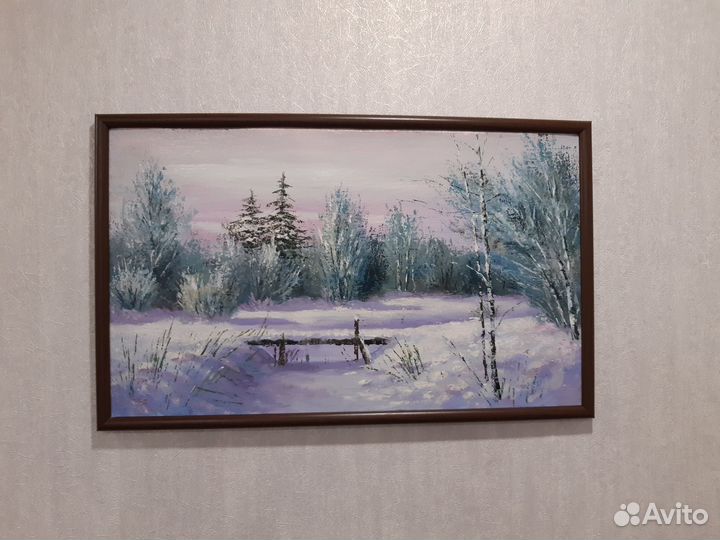 Картина маслом на холсте 30х50