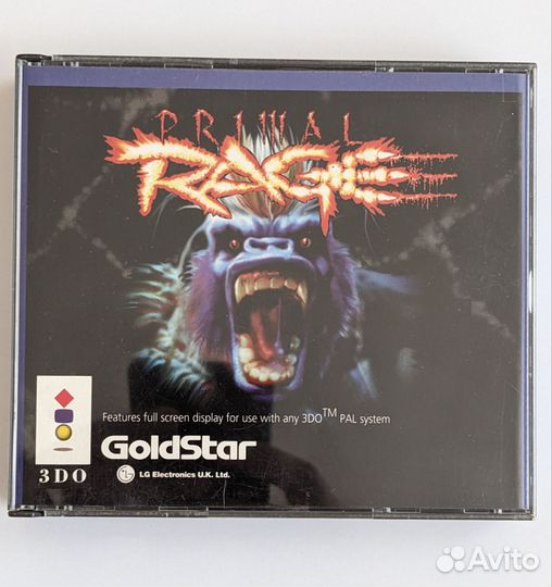 Игра Primal Rage 3DO Лицензия