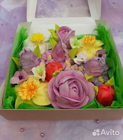 Подарок на 1 сентября учителю, зефирный букет