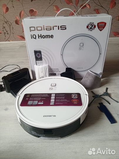 Робот пылесос моющий Polaris